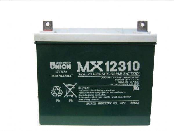 UNION蓄电池MX023000尺寸规格