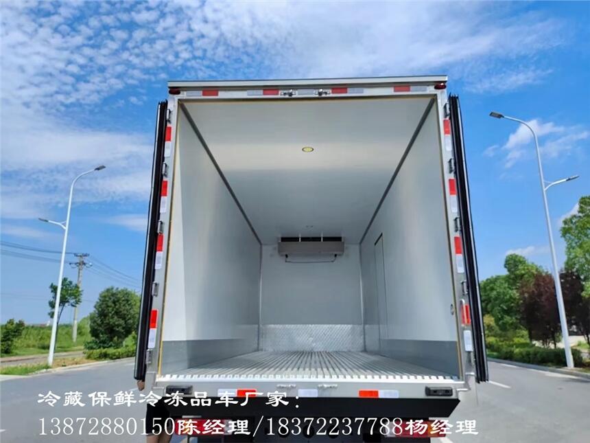 邵阳市江铃国六4米2国六生鲜冷藏车 
