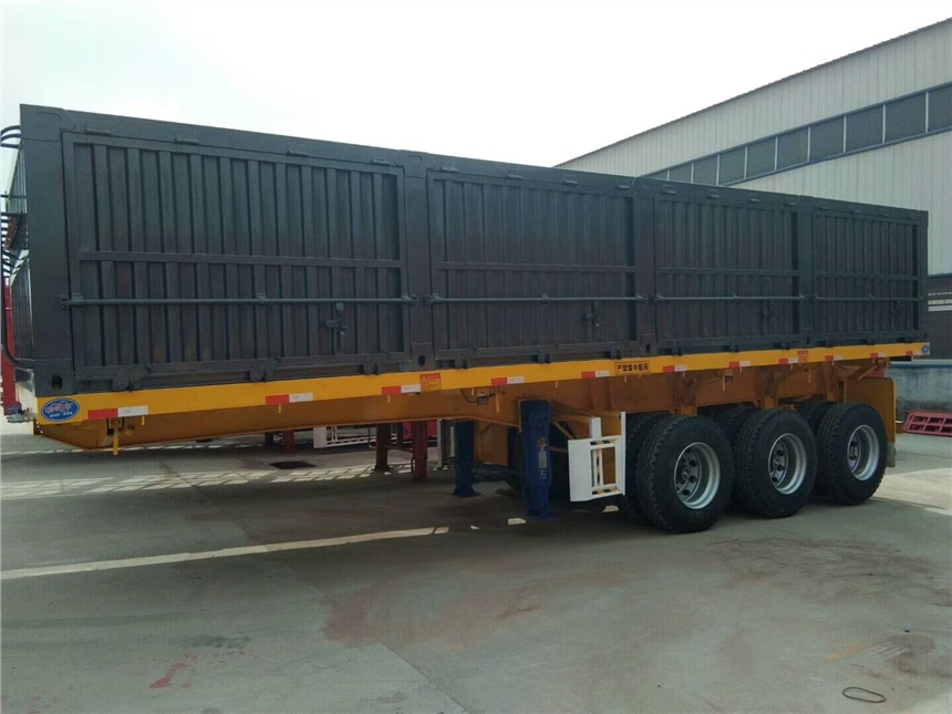 巢湖 一台集装箱半挂车拉五十吨左右的货长度高度